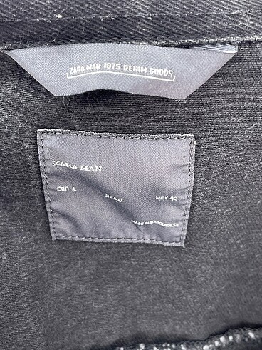 l Beden siyah Renk Zara Kot Ceket %70 İndirimli.
