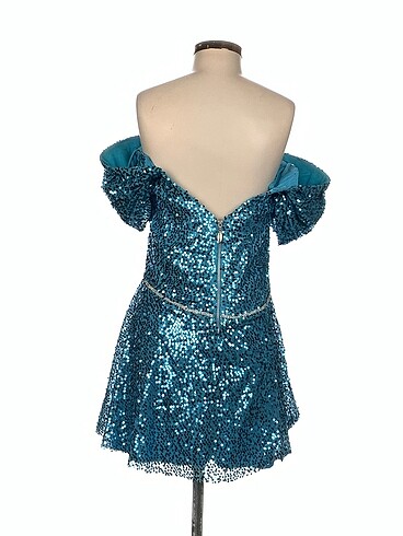 Vintage Love Kısa Abiye %70 İndirimli. - Görsel 3