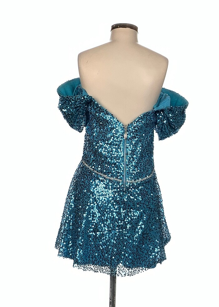 Vintage Love Kısa Abiye %70 İndirimli. - Görsel 3