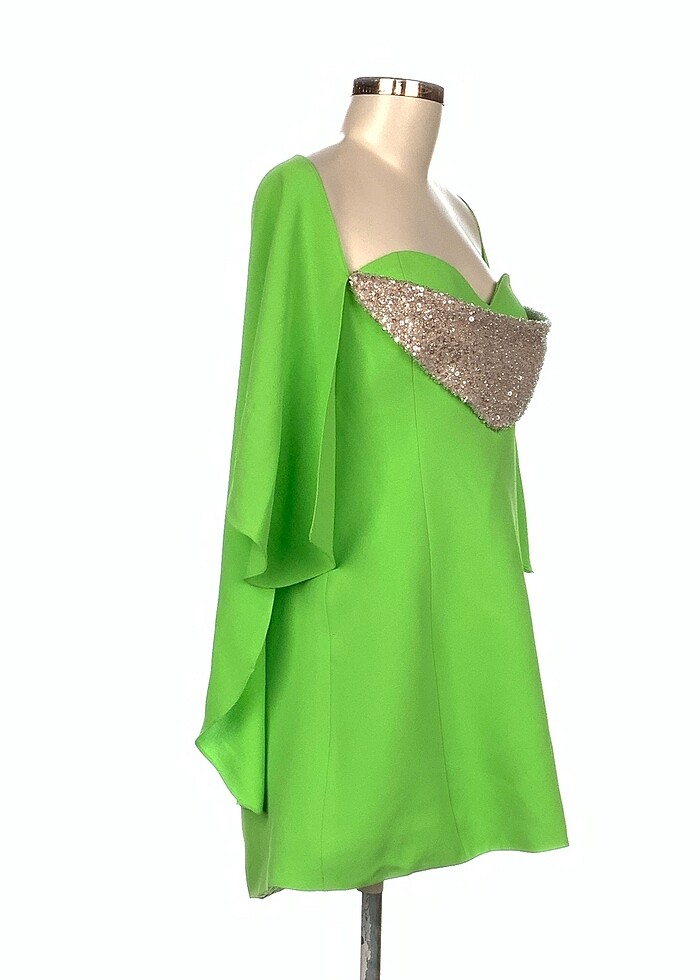 Vintage Love Kısa Abiye %70 İndirimli. - Görsel 2