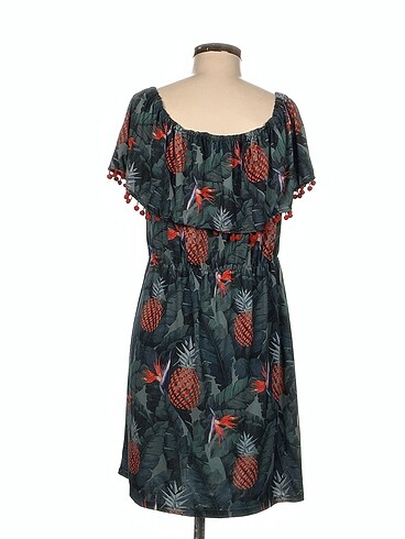 universal Beden Vintage Love Kısa Elbise %70 İndirimli.