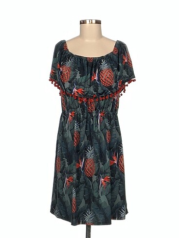 Vintage Love Kısa Elbise %70 İndirimli.