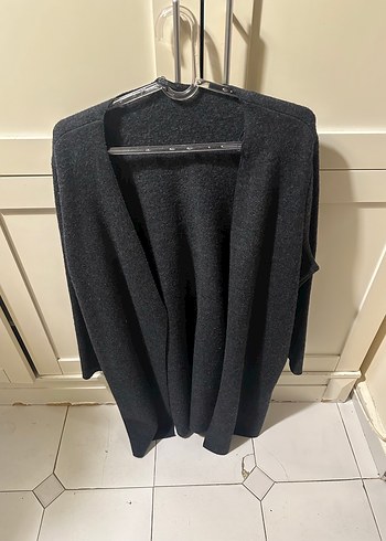 Cos gri kadin ince kaban ceket - Görsel 2