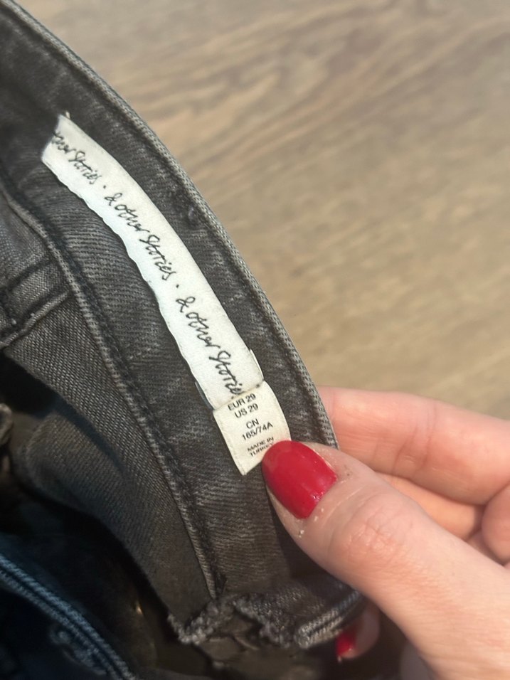 Other stories Gri skinny Kadın Jean - Görsel 3