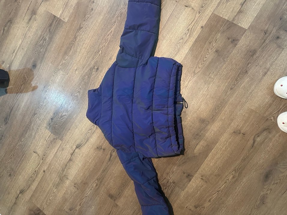 Mor reflektorlu bomber mont - Görsel 3