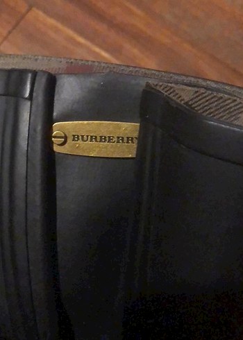 Burberry Kadın Siyah Yağmur Çizmesi - Görsel 3