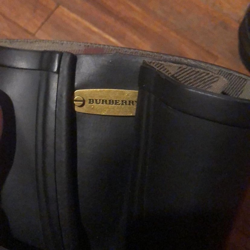 Burberry Kadın Siyah Yağmur Çizmesi - Görsel 3