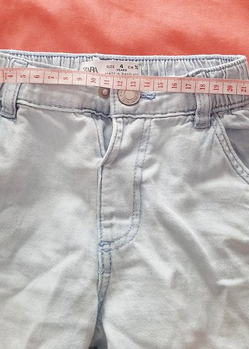 Zara Bol Kesim Kot Pantolon - Görsel 5