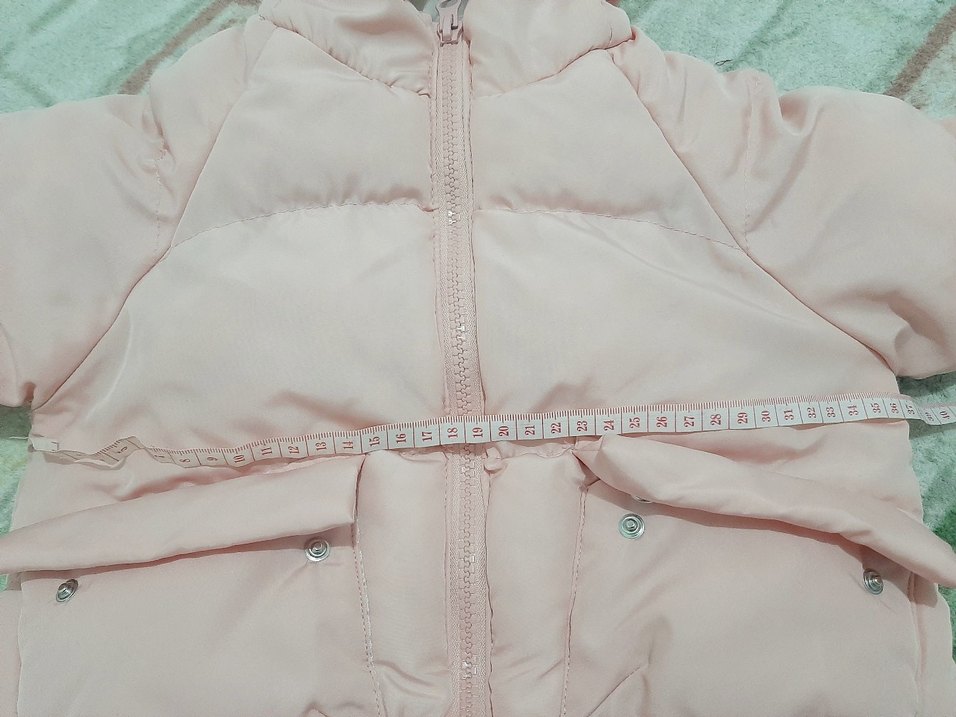 Kız Çocuk Pembe Mont - Görsel 2