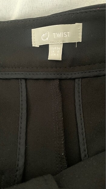 34 Beden Twist kumaş pantolon