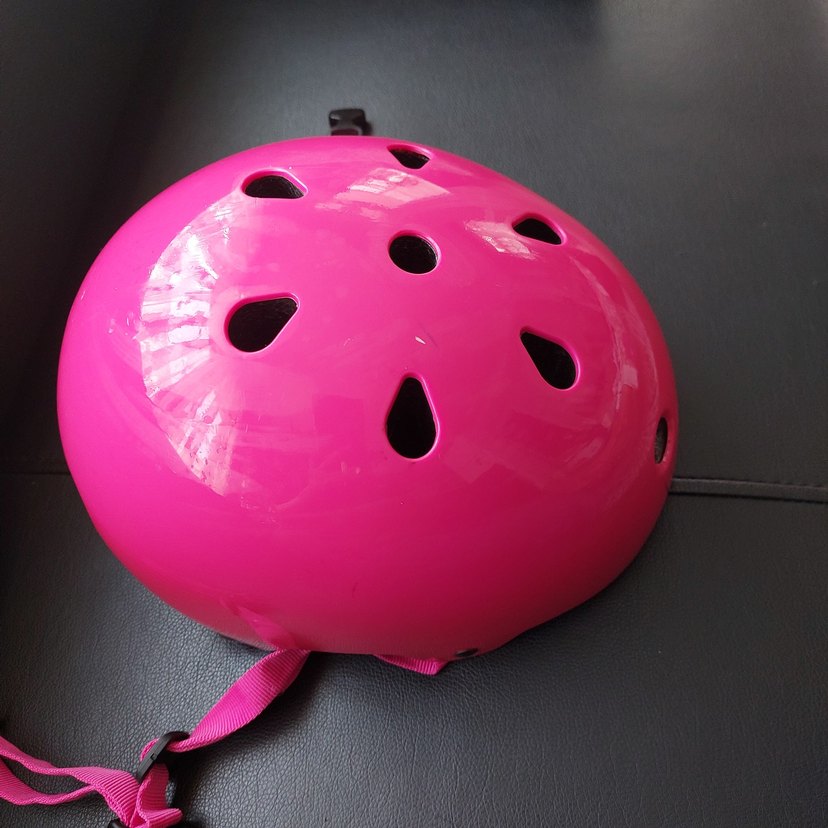 Pembe Renkli Punk Tarzı Motosiklet Kaskı - Görsel 2