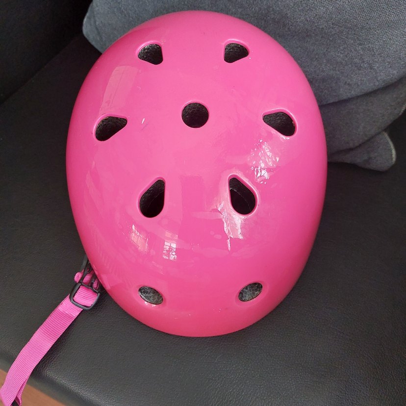 Pembe Renkli Punk Tarzı Motosiklet Kaskı - Görsel 5