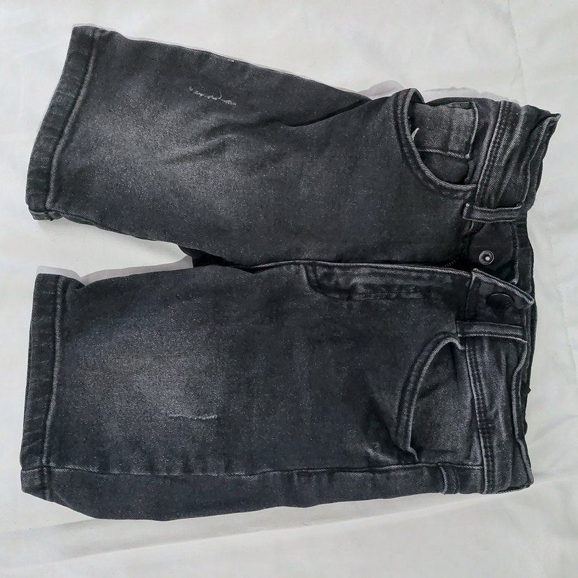 Gri Erkek Çocuk Kot Pantolon - Görsel 2