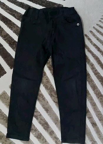 Erkek Siyah Regular Fit Denim Pantolon