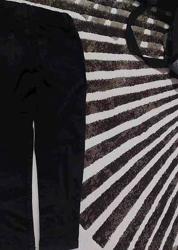 Civil Erkek Siyah Regular Fit Denim Pantolon