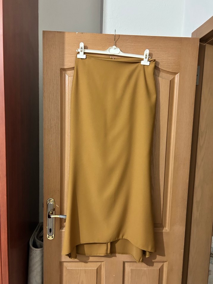 Hardal Sarısı 3lü Tesettür Takım - Görsel 4