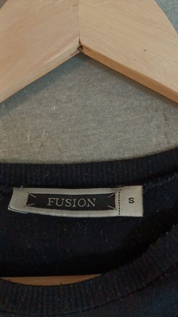 Kadın Siyah Oversize Sweatshirt - Görsel 3