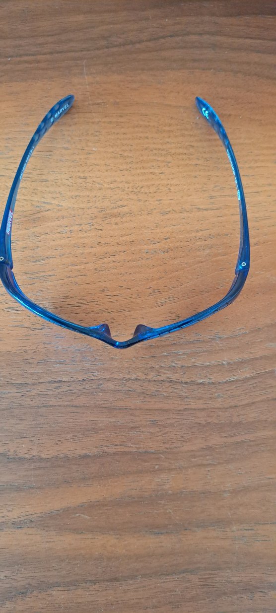 Şeffaf Mavi Marvel erkek çocuk Güneş Gözlüğü - Görsel 2