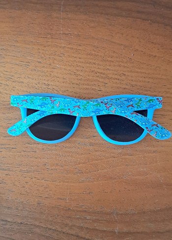 Şeffaf Mavi Güneş Gözlüğü - Görsel 2