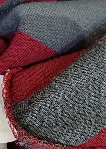 Uzun Kollu Çizgili Erkek Polo Tişört - Görsel 4