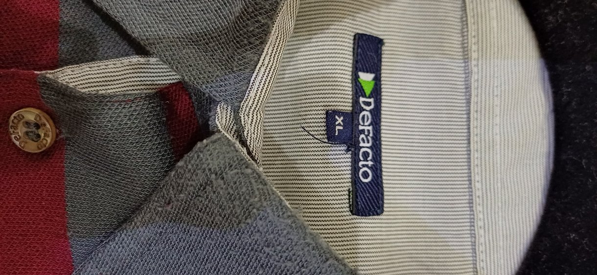 Uzun Kollu Çizgili Erkek Polo Tişört - Görsel 3