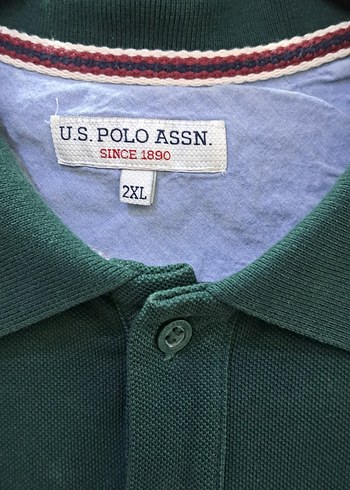 Uzun Kollu Yeşil Polo Yaka Erkek Tişört - Görsel 2