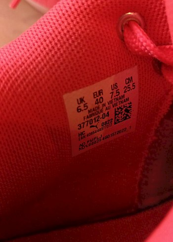 Pembe Renkli Puma Spor Ayakkabı - Görsel 5