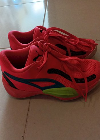 Pembe Renkli Puma Spor Ayakkabı - Görsel 4