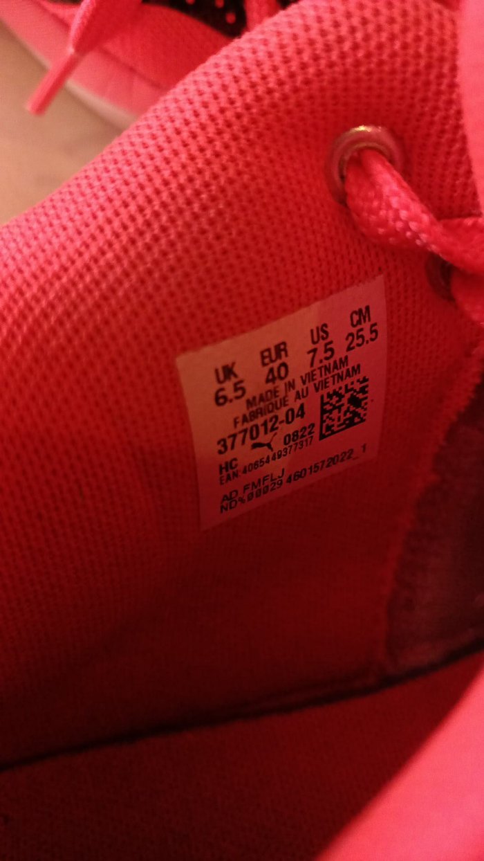 Pembe Renkli Puma Spor Ayakkabı - Görsel 5