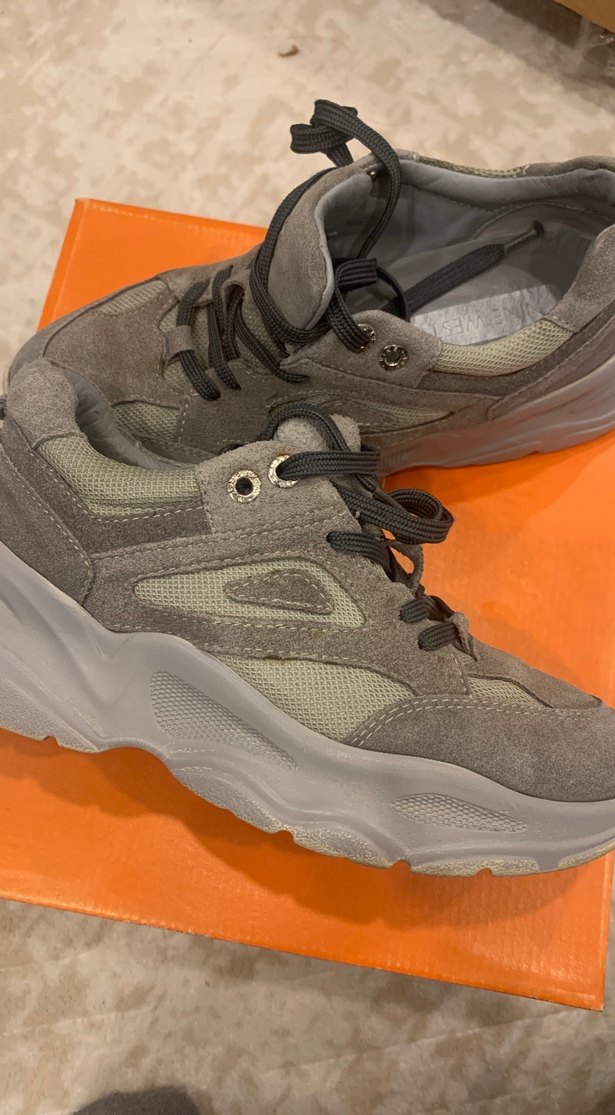 Kadın spor ayakkabı Nine West kalın taban - Görsel 2