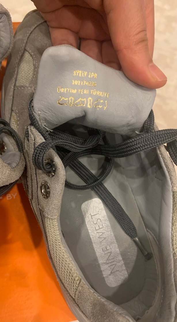 Kadın spor ayakkabı Nine West kalın taban - Görsel 4