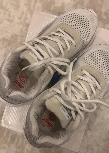 Jump Gri Beyaz Spor Ayakkabı - Görsel 4