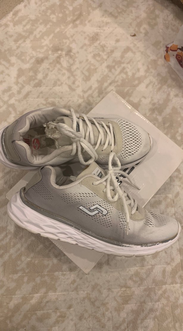 Jump Gri Beyaz Spor Ayakkabı - Görsel 3