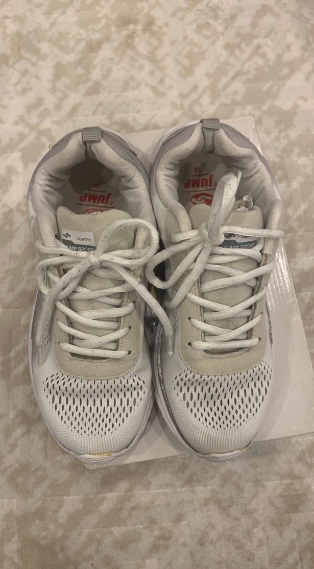 Jump Gri Beyaz Spor Ayakkabı - Görsel 2