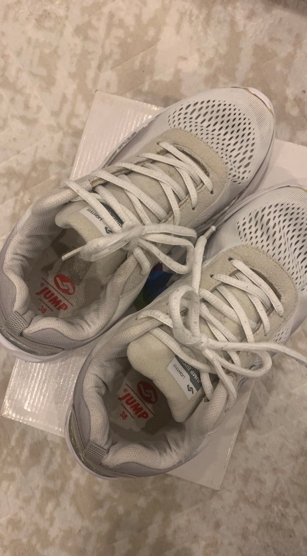 Jump Gri Beyaz Spor Ayakkabı - Görsel 4
