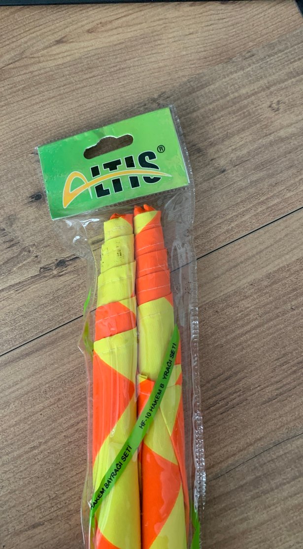 Hakem bayrağı seti altıs - Görsel 2