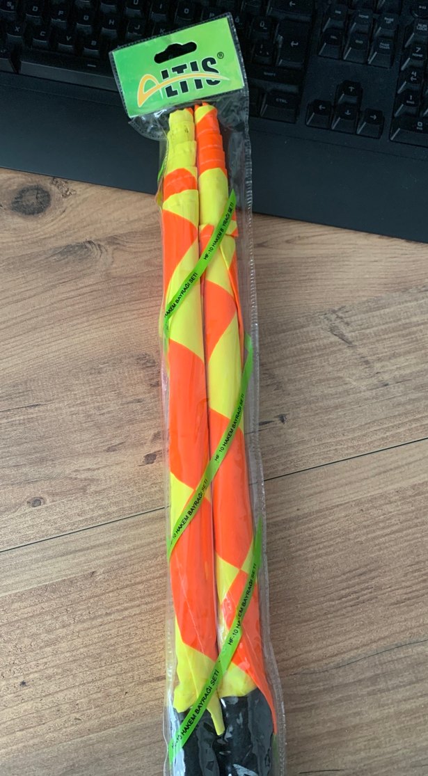 Hakem bayrağı seti altıs - Görsel 4