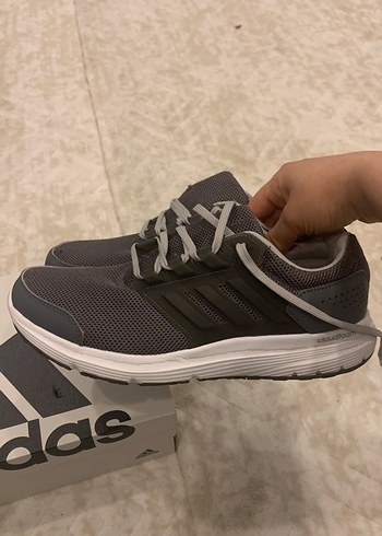 Gri Adidas Spor Ayakkabı - Görsel 9
