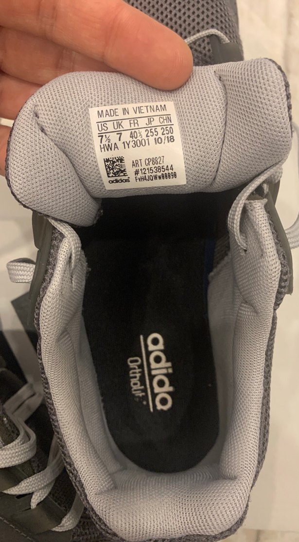 Gri Adidas Spor Ayakkabı - Görsel 2