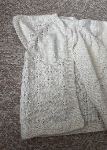 Çocuk/ Bebek el örgüsü yelek - Görsel 2