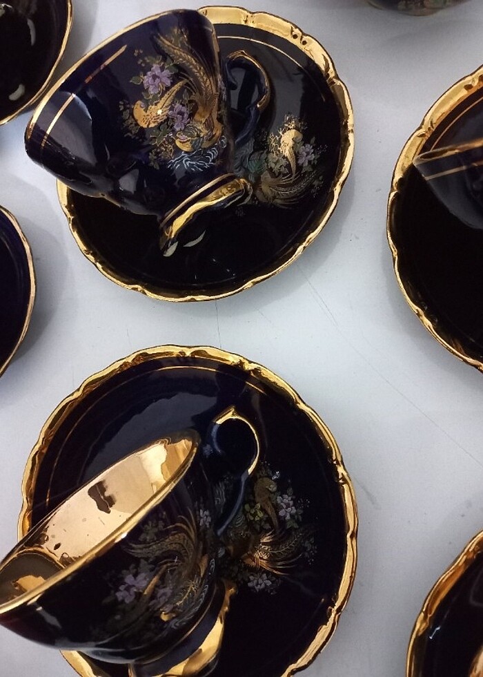 Vintage çay seti - Görsel 2