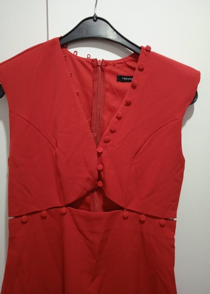 Kadın midi boy elbise - Görsel 2