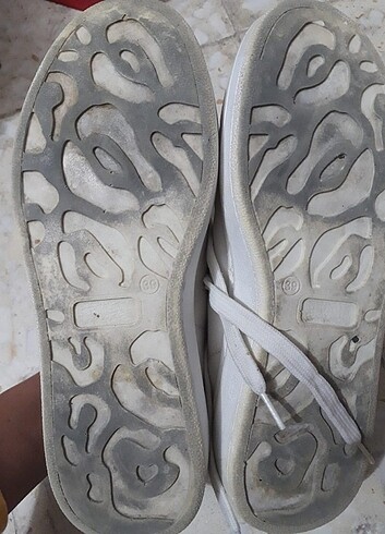 39 Beden beyaz Renk Kadın sneaker