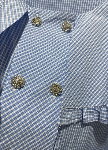 Zara kadın gömlek - Görsel 4