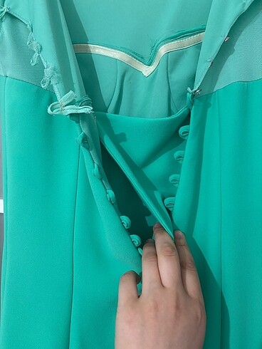 Kadın balık abiye elbise - Görsel 6