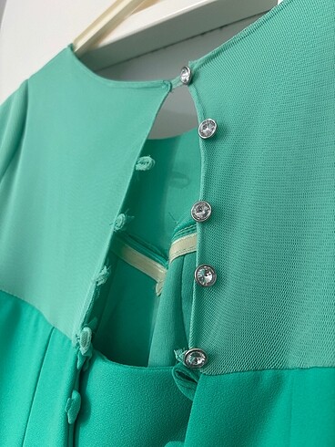 Kadın balık abiye elbise - Görsel 14