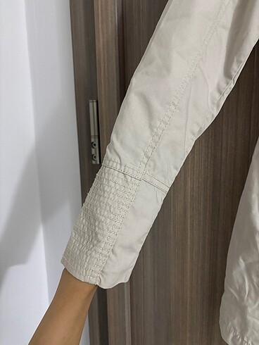 38 Beden ten rengi Renk Kadın trenchcoat ceket