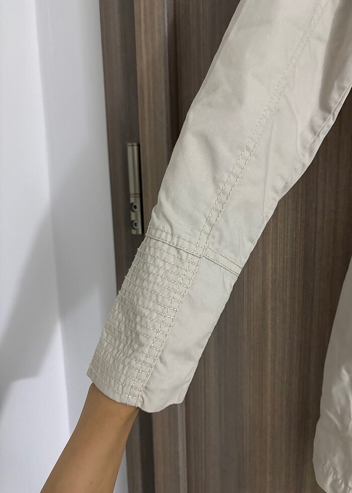 Kadın trenchcoat ceket - Görsel 4