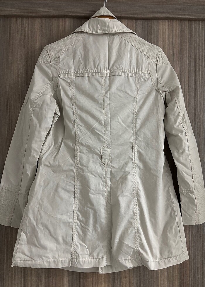 Kadın trenchcoat ceket - Görsel 3