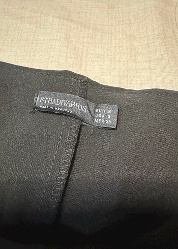 s Beden Stradivarius Yırtmaçlı Şort Etek